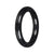 Authentic Black Traditional Jade Bangle - 59mm Round