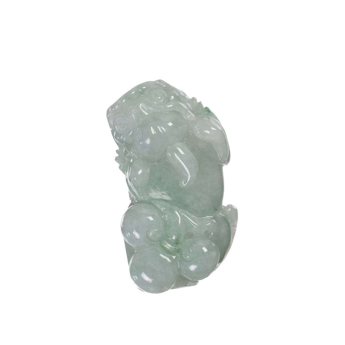 Untreated Jadeite Pixiu Pendant