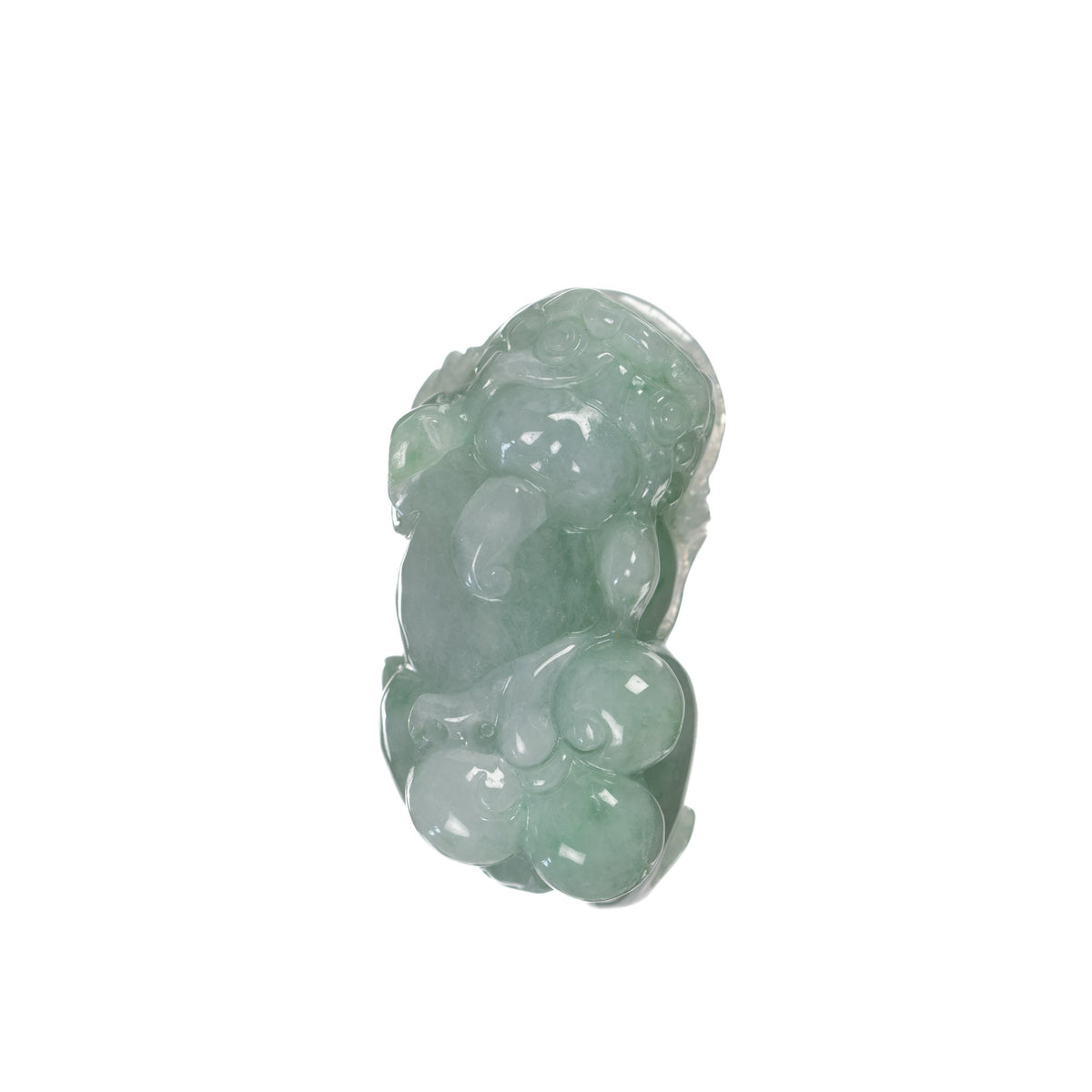 Light Green Jade Pixiu Pendant