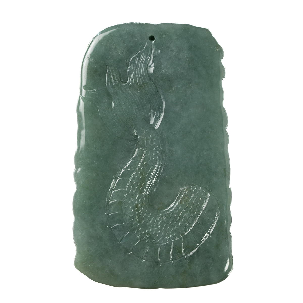 Geniune Jadeite Jade Dragon Pendant