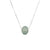 Tranquill Halo Jade Pendant