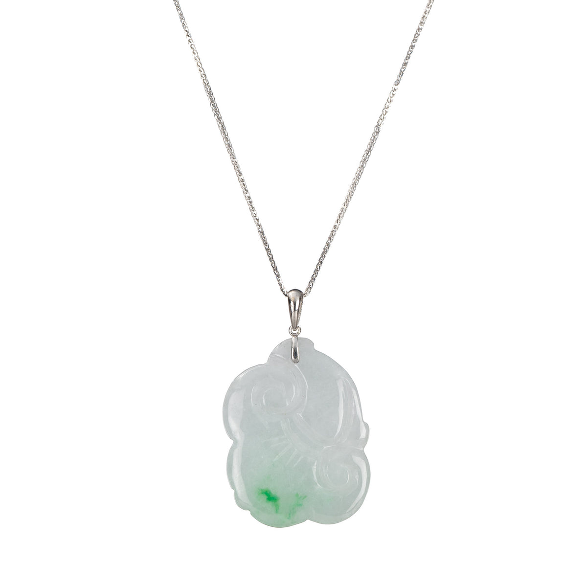 Cloud RuYi Jade Pendant