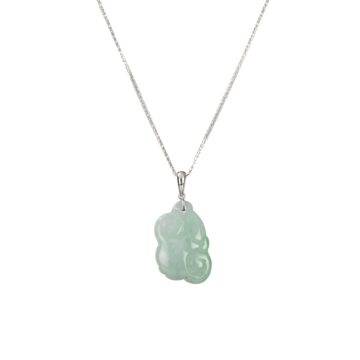 Genuine Jadeite Jade RuYi Pendant