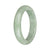 58.1mm Light Green Jade Bangle Bracelet