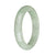 59.3mm Light Green Jade Bangle Bracelet