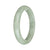 58.1mm Light Green Jade Bangle Bracelet