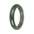 55.3mm Green Jade Bangle Bracelet