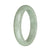 61mm Light Green Jade Bangle Bracelet