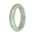 58.3mm Light Green Jade Bangle Bracelet