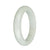 57.5mm Pale Green Jade Bangle Bracelet