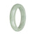 57.4mm Light Green Jade Bangle Bracelet