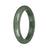 57.3mm Green Jade Bangle Bracelet