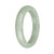 58mm Light Green Jade Bangle Bracelet