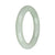 52.8mm Pale Gree Jade Bangle Bracelet