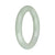 52.8mm Pale Gree Jade Bangle Bracelet