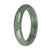 63mm Green Jade Bangle Bracelet