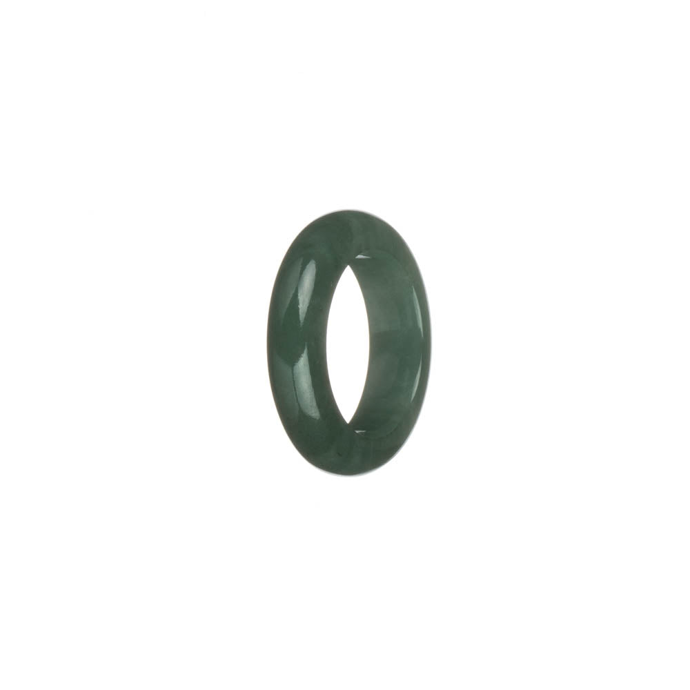 Genuine Green Jadeite Jade Band - US 7