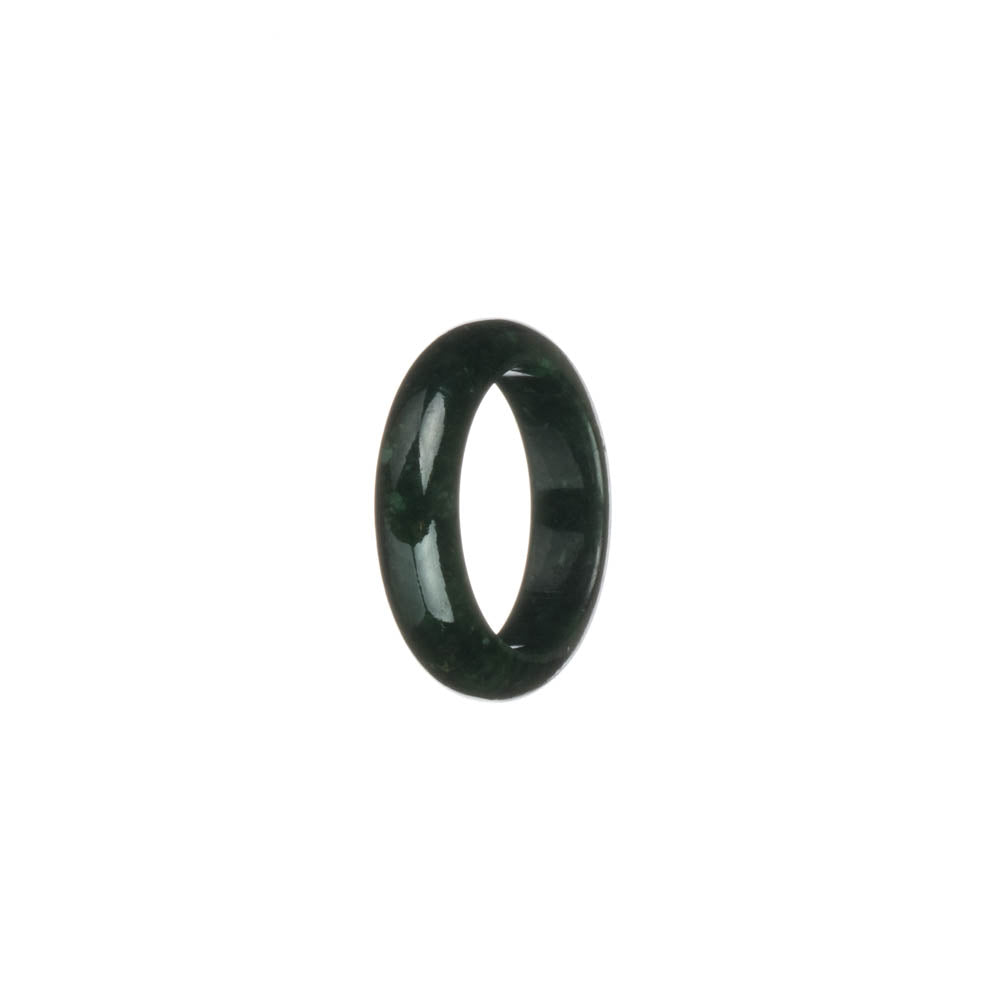 Genuine Deep Green Jade Band - US 8.5