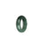 Certified Green with Light Green Burma Jade Band - US 7.25