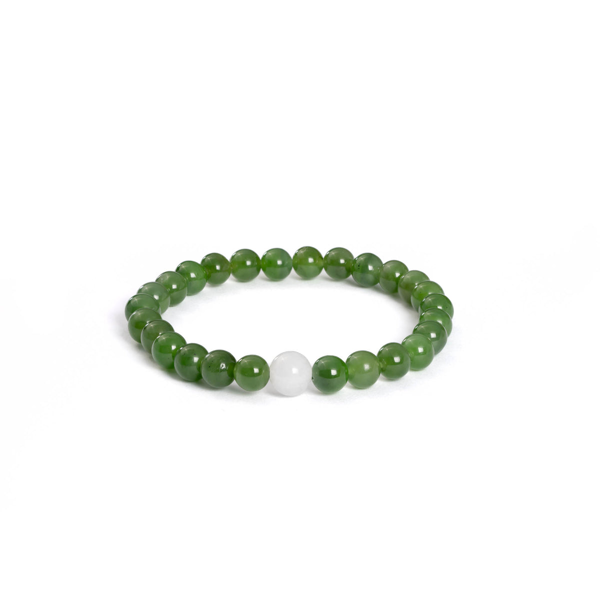 Chakra Glow Jade Bracelet with Burmese Jade