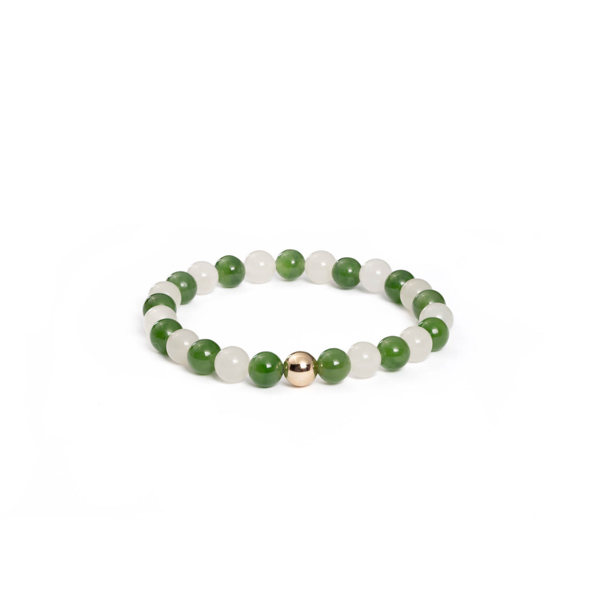 Ethereal Harmony Nephrite Jade Bracelet