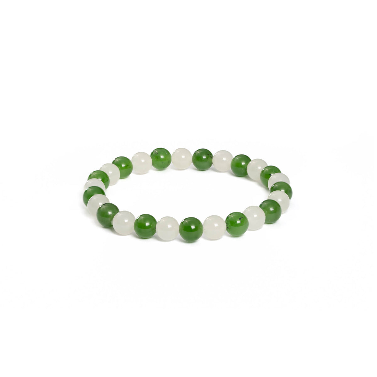 Ethereal Harmony Nephrite Jade Bracelet