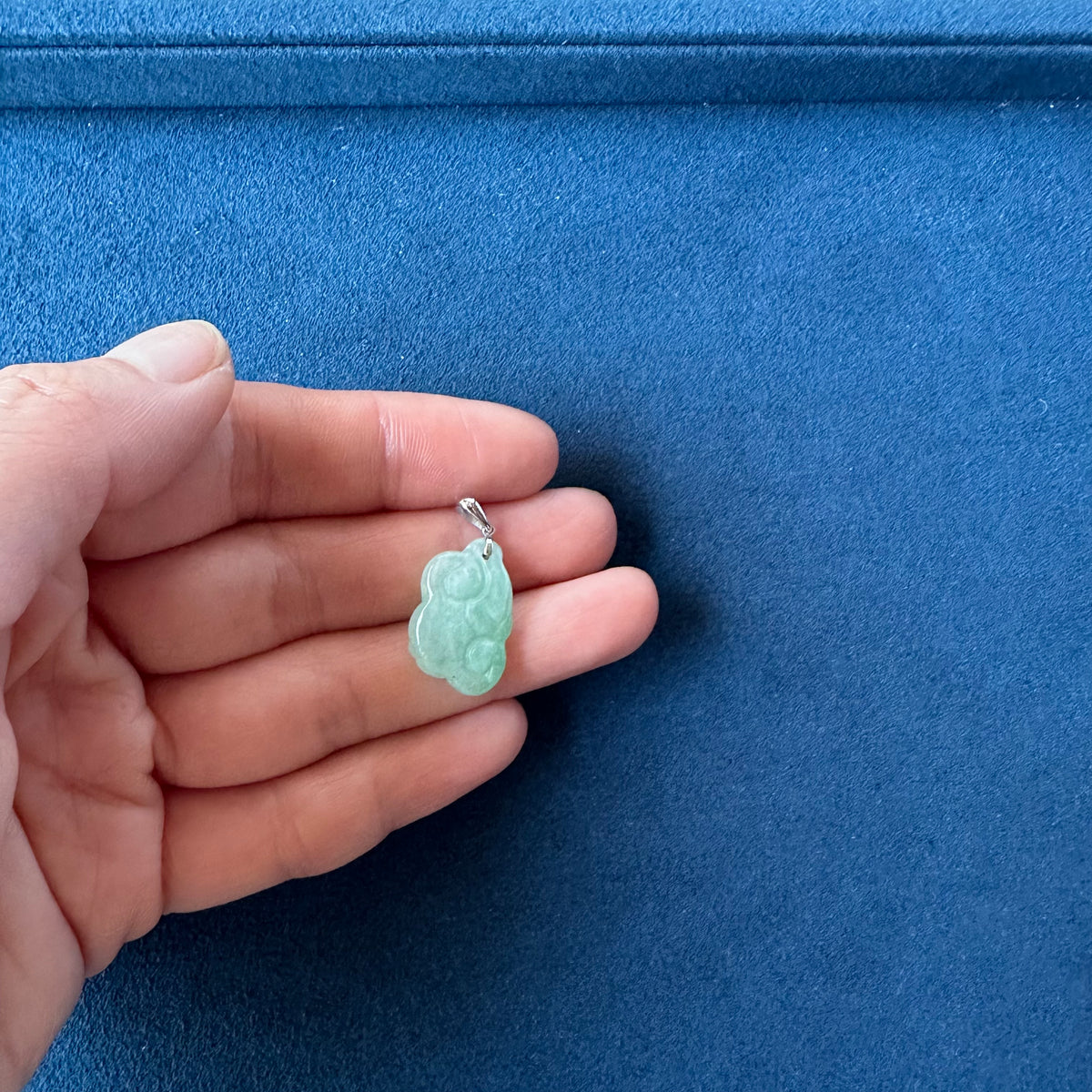 Genuine Jadeite Jade RuYi Pendant