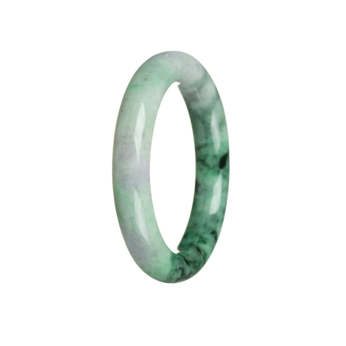 52mm Grade A Jadeite Jade Bangle - MAYS