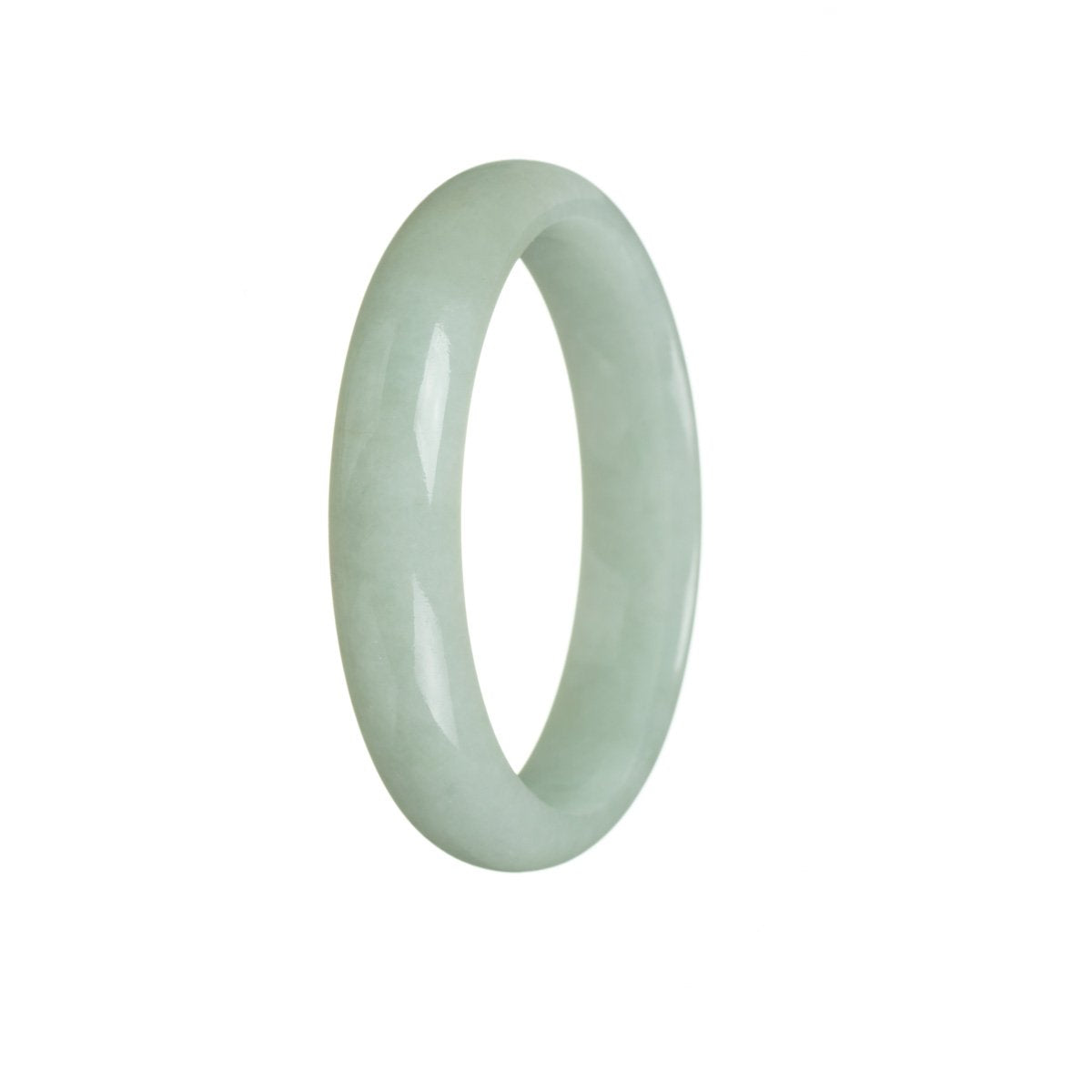 56mm Grade A Jadeite Jade Bangle - MAYS