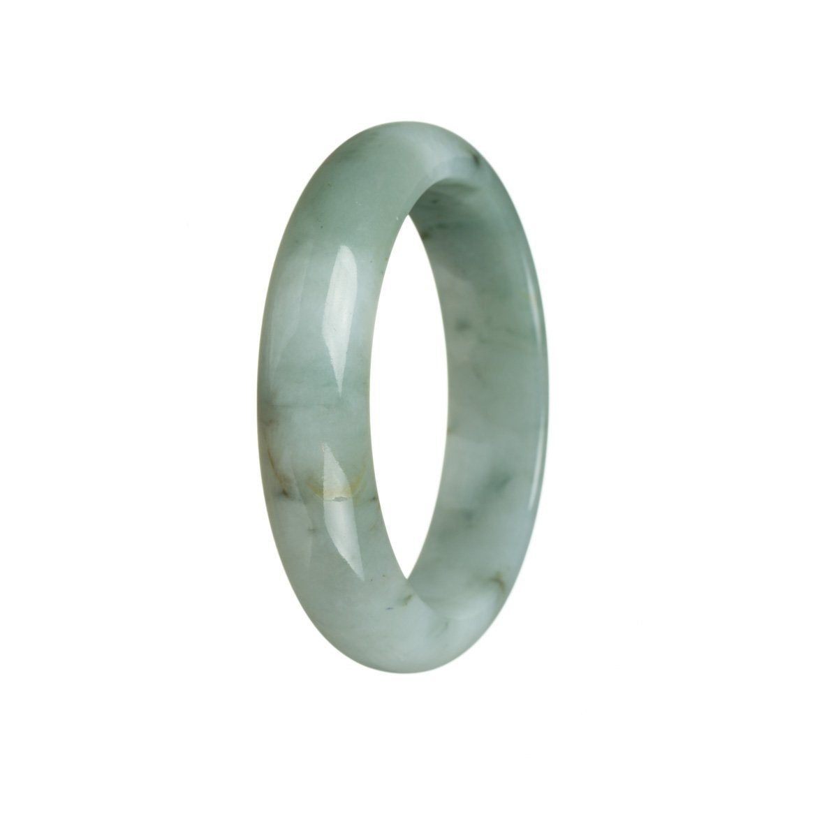 55mm Grade A Jadeite Jade Bangle - MAYS