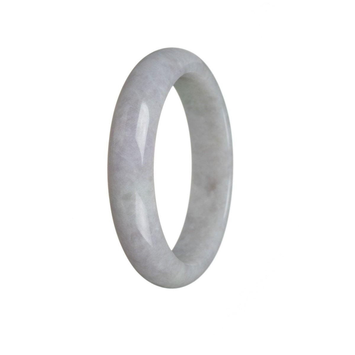 57mm Grade A Jadeite Jade Bangle - MAYS