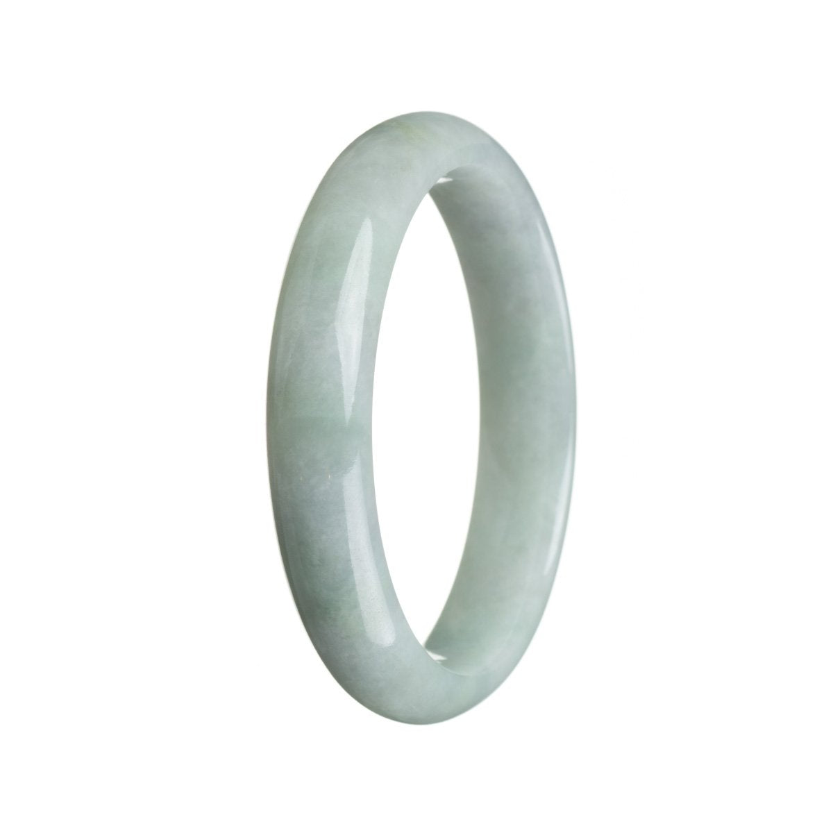 58mm Grade A Jadeite Jade Bangle - MAYS