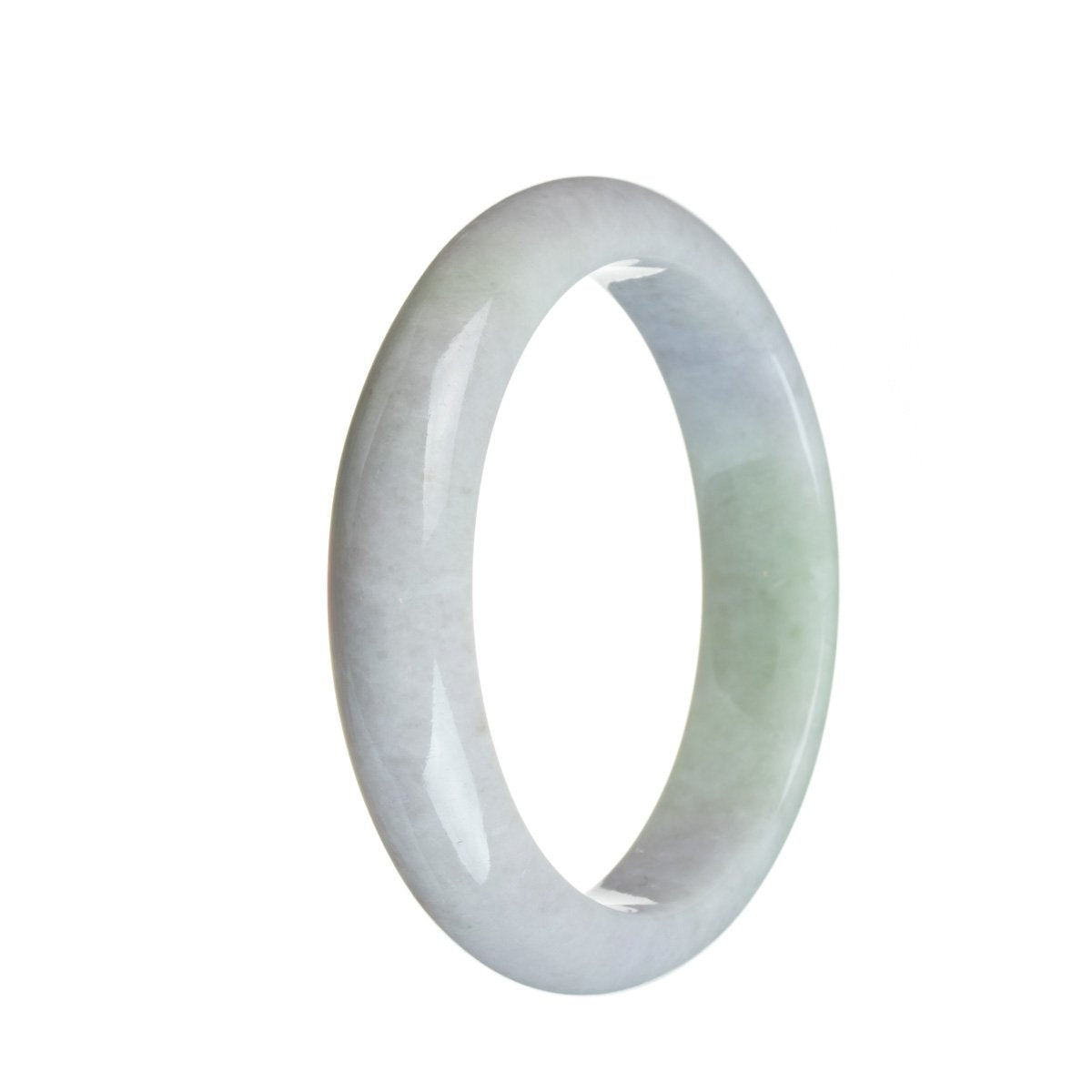 59mm Grade A Jadeite Jade Bangle - MAYS