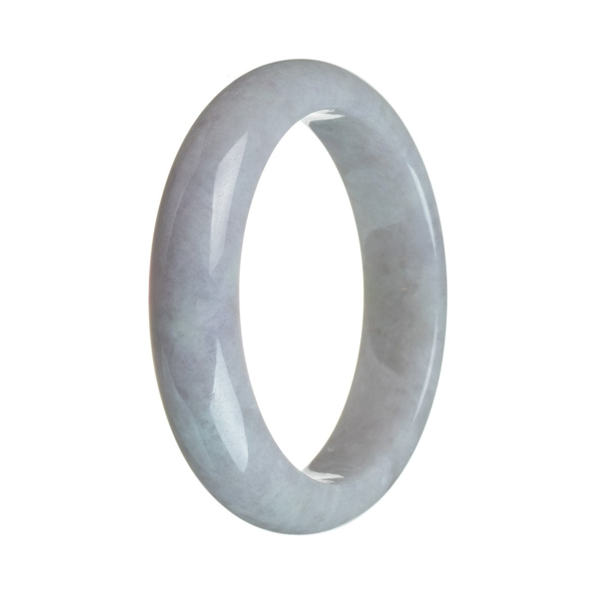 61mm Grade A Jadeite Jade Bangle - MAYS