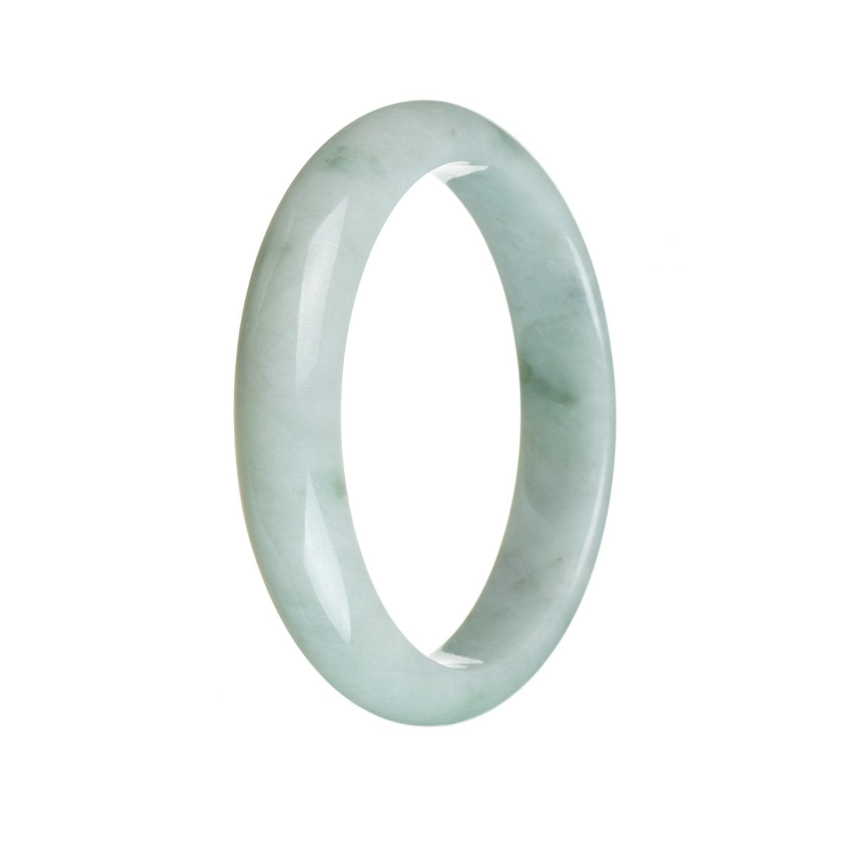 59mm Grade A Jadeite Jade Bangle - MAYS