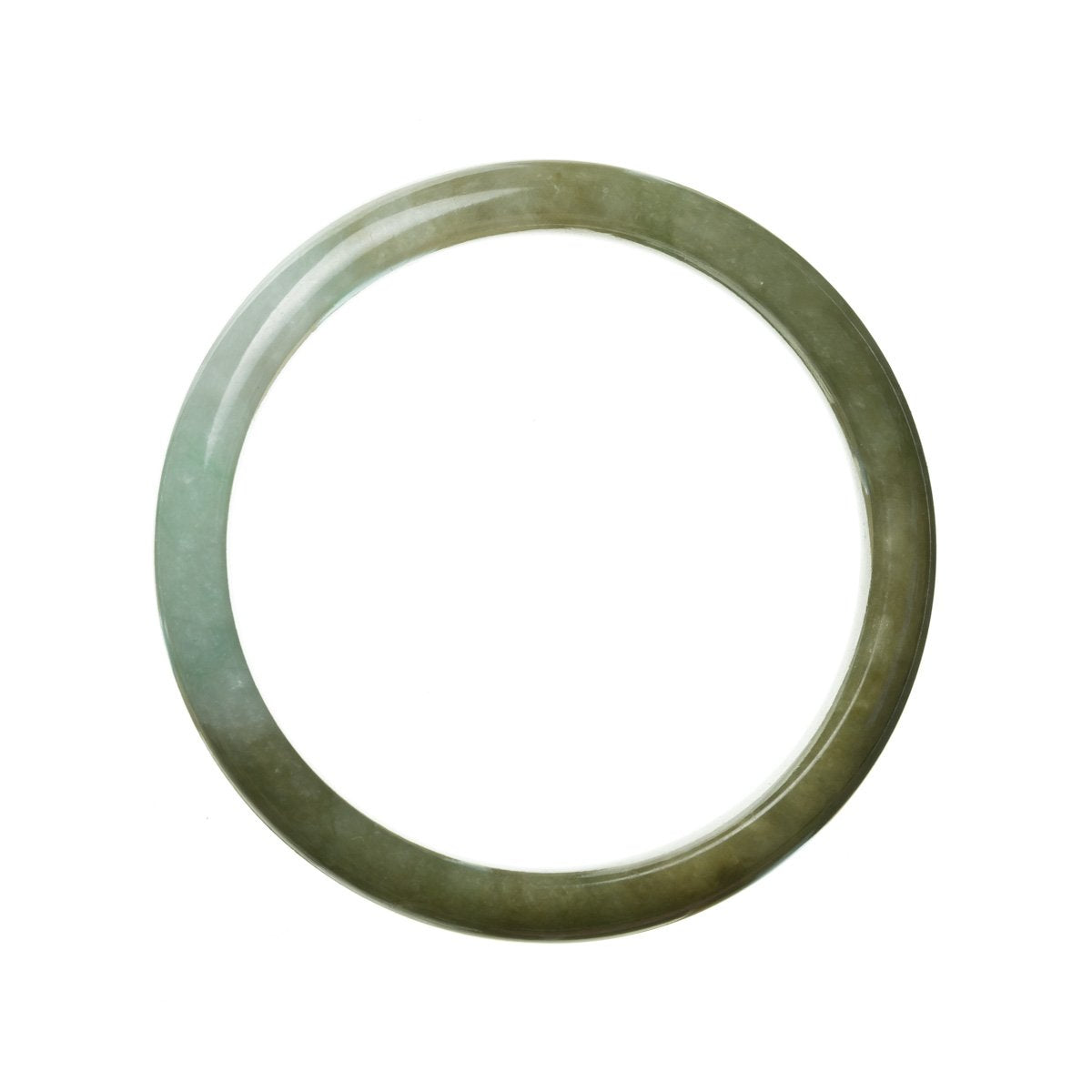 58.55mm Burmese Jade Bangle - MAYS